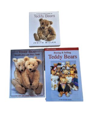 Share Lot of 3 Teddy Bear Collector Reference Books Miller Koskinen Michaud